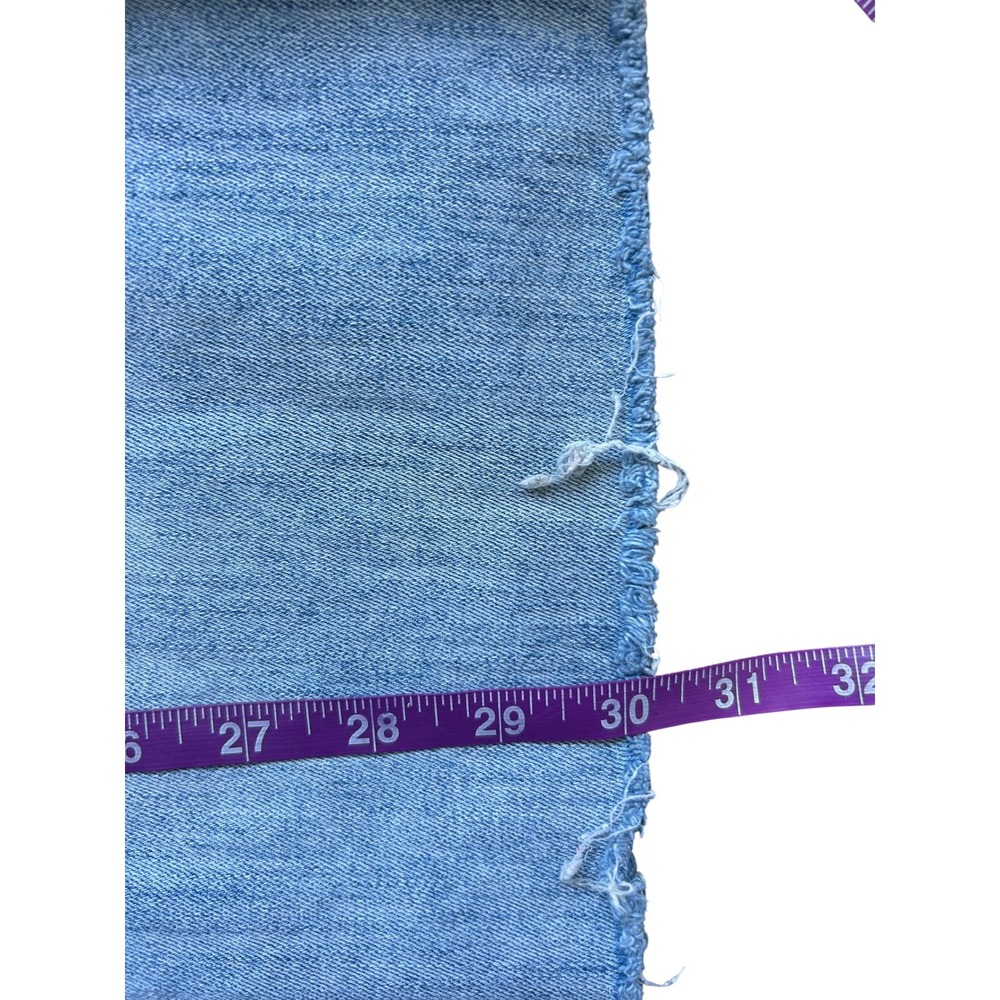 Mother The Doozy Fray Jeans Knock On Wood Light Wash High Rise Flare Size 30 - Picture 5 of 11